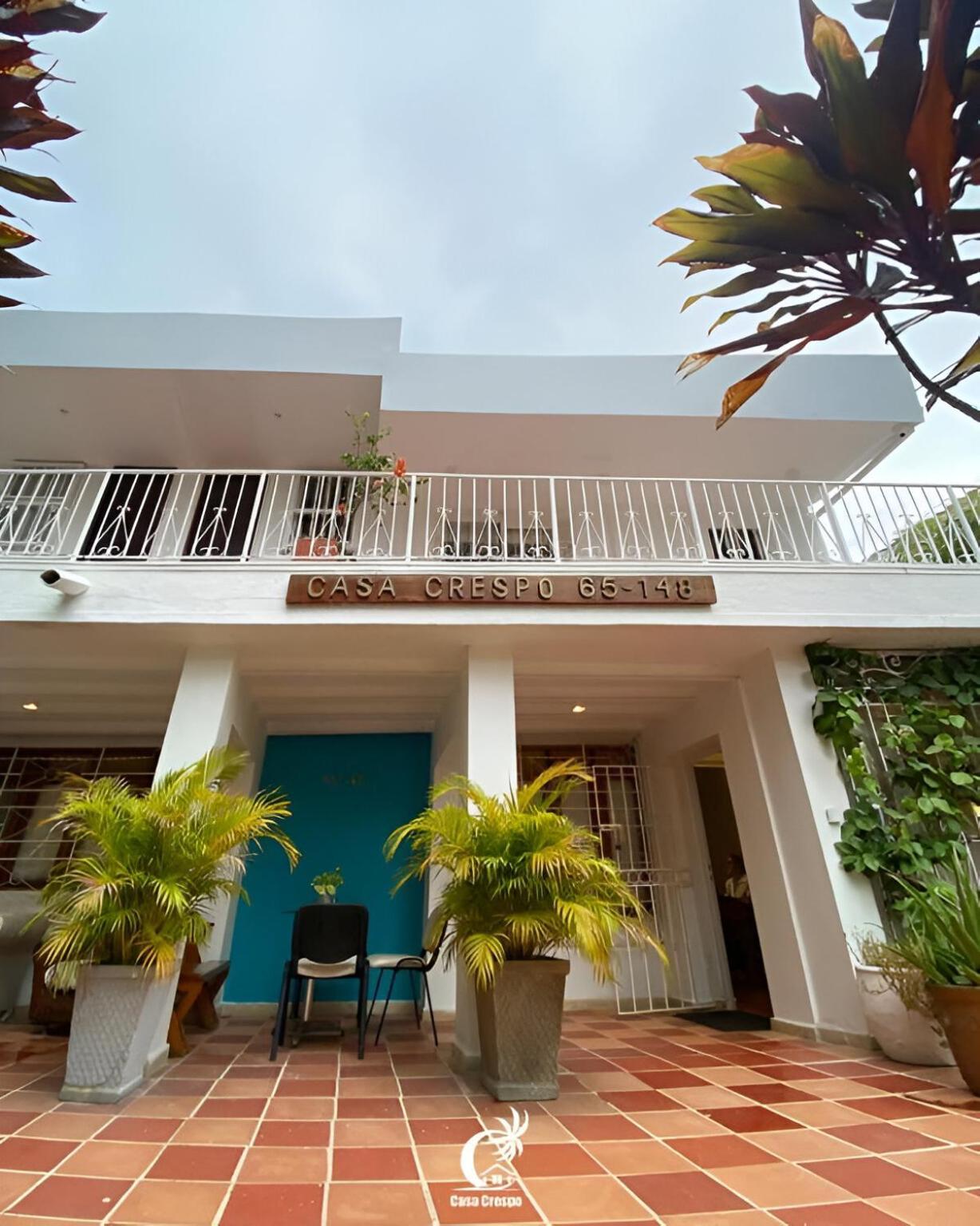 Casa Crespo Bed and Breakfast Cartagena Exteriör bild